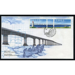 canada stamp 1646a confederation bridge 1997 FDC