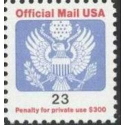 us stamp officials o o156 official mail great seal 23 1995