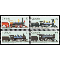canada stamp 1036 9 canadian locomotives 1860 1905 2 1 65 1984