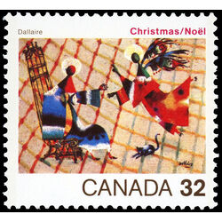 canada stamp 1040 l annonciation 32 1984