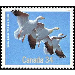 canada stamp 1096 snow goose 34 1986