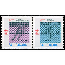 canada stamp 1112a 1988 olympic winter games 1986