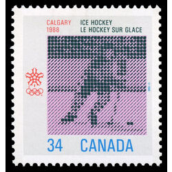 canada stamp 1111 ice hockey 34 1986