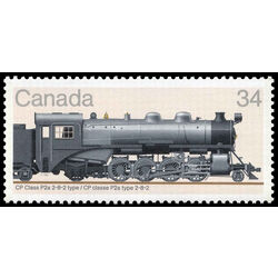 canada stamp 1072 cp class p2a 2 8 2 type 34 1985