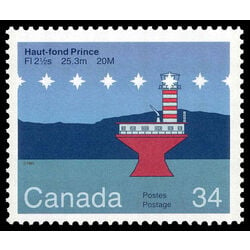 canada stamp 1065 haut fond prince st lawrence river 34 1985