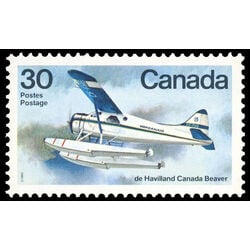 canada stamp 970 de havilland canada beaver 30 1982