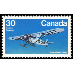 canada stamp 969 fairchild fc 2w1 30 1982