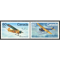 canada stamp 972ai bush aircraft 1982