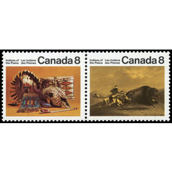 canada stamp 563a plains indians 2x8 1972