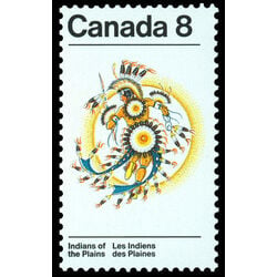 canada stamp 565 sun dance costume 8 1972