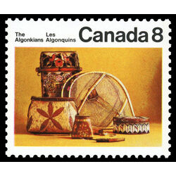 canada stamp 566i algonkian artifacts 8 1973