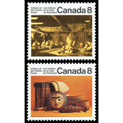 canada stamp 570 1 pacific coast indians 1974