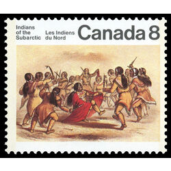 canada stamp 575 dance of the kutcha kutchin 8 1975
