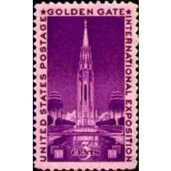 us stamp postage issues 852 golden gate 3 1939