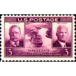 us stamp postage issues 856 panama canal 3 1939