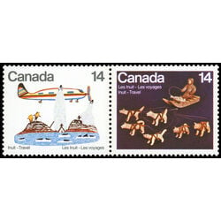 canada stamp 772a inuit travel 1978
