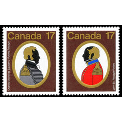 canada stamp 819 20 canadian colonels 1979