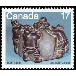 canada stamp 836 building an igloo 17 1979