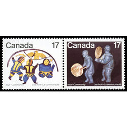canada stamp 838a inuit shelter and community 1979