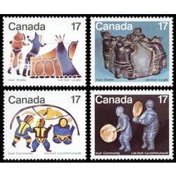 canada stamp 835 8 inuit shelter and community 1979