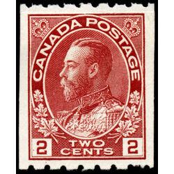 canada stamp 124 king george v 2 1913 M DEF 029