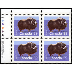 canada stamp 1174i musk ox 59 1989 PB UL