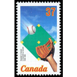canada stamp 1221 ball glove and diamond 37 1988