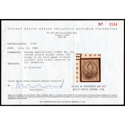 canada stamp 2 hrh prince albert 6d 1851 U XF 027
