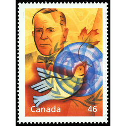 canada stamp 1825c lester b pearson prime minister and nobel peace prize recipient 46 2000