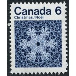canada stamp 554ii snowflake 6 1971
