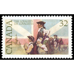 canada stamp 1028 loyalists and british flag 32 1984