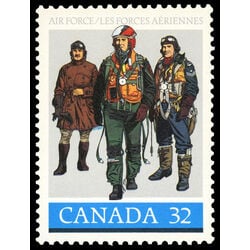 canada stamp 1043 pilots in flying dress 32 1984