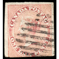 canada stamp 8 queen victoria d 1857 U VG F 037