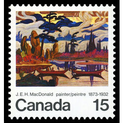 canada stamp 617 mist fantasy northland 15 1973