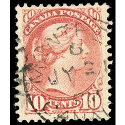 canada stamp 45 queen victoria 10 1897 U F VF 027