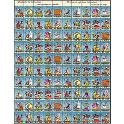 canada stamp christmas seals cs62 christmas seals 1963 M PANE X100
