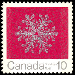 canada stamp 556p snowflake 10 1971