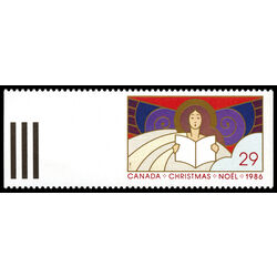 canada stamp bk booklets bk91 christmas angels 1986