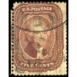 us stamp 29 jefferson 5 1857 U 001