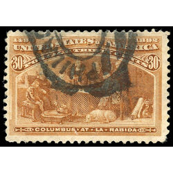 us stamp postage issues 239 columbus at la rabida 30 1893 U F 004