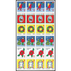 canada stamp christmas seals cs87 christmas seals 1988