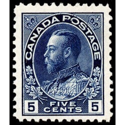canada stamp 111 king george v 5 1914