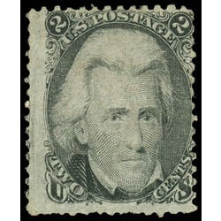 us stamp postage issues 73 jackson 2 1861 M 003