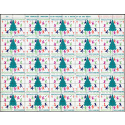 us stamp postage issues wx237 40 christmas seals 1969