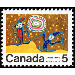 canada stamp 522pii children skiing 5 1970