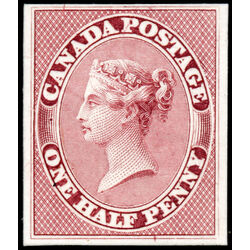 canada stamp 8p queen victoria d 1857 M VF 004