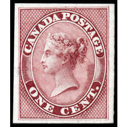 canada stamp 14p queen victoria 1 1859 M VF 005