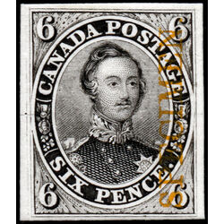 canada stamp 2tcx hrh prince albert 6d 1851 M VF 003