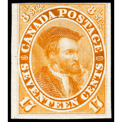 canada stamp 19tcii jacques cartier 17 1864 M F VF 001