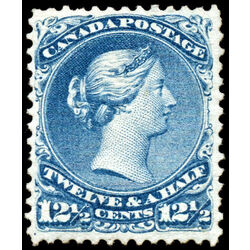 canada stamp 28 queen victoria 12 1868 M F VF 026